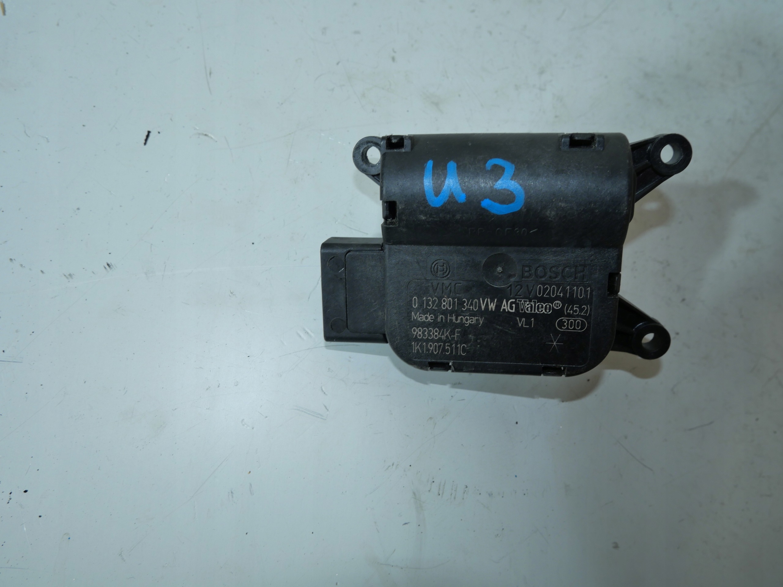 VW SEAT SKODA Micro moteur KLAP Bloc de chauffage complet 1K0907511C