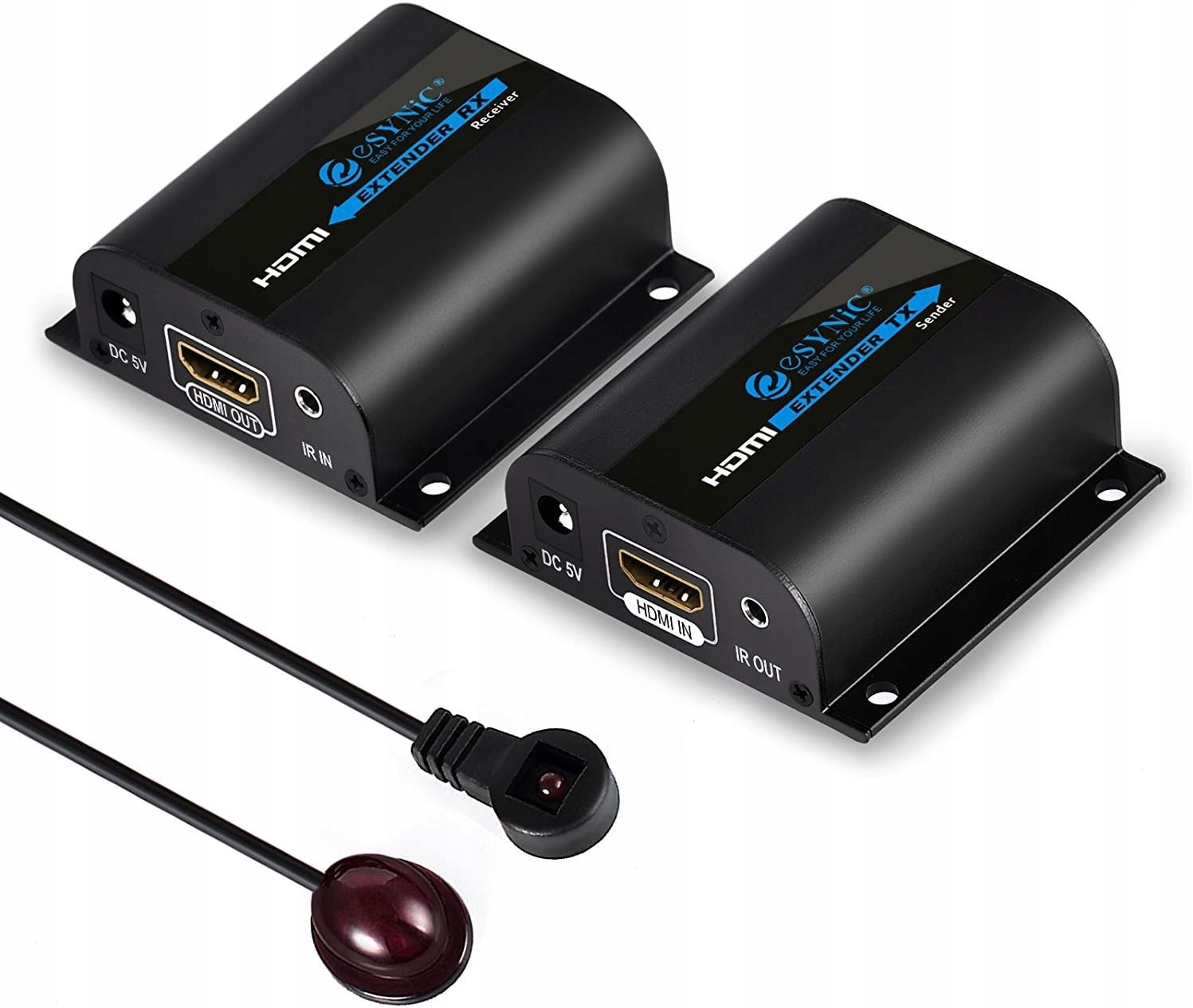 Prodlužovací Kabel Hdmi Poc 1080P Extender Splitter 60 M Esynic Ethernet PS4 Pro