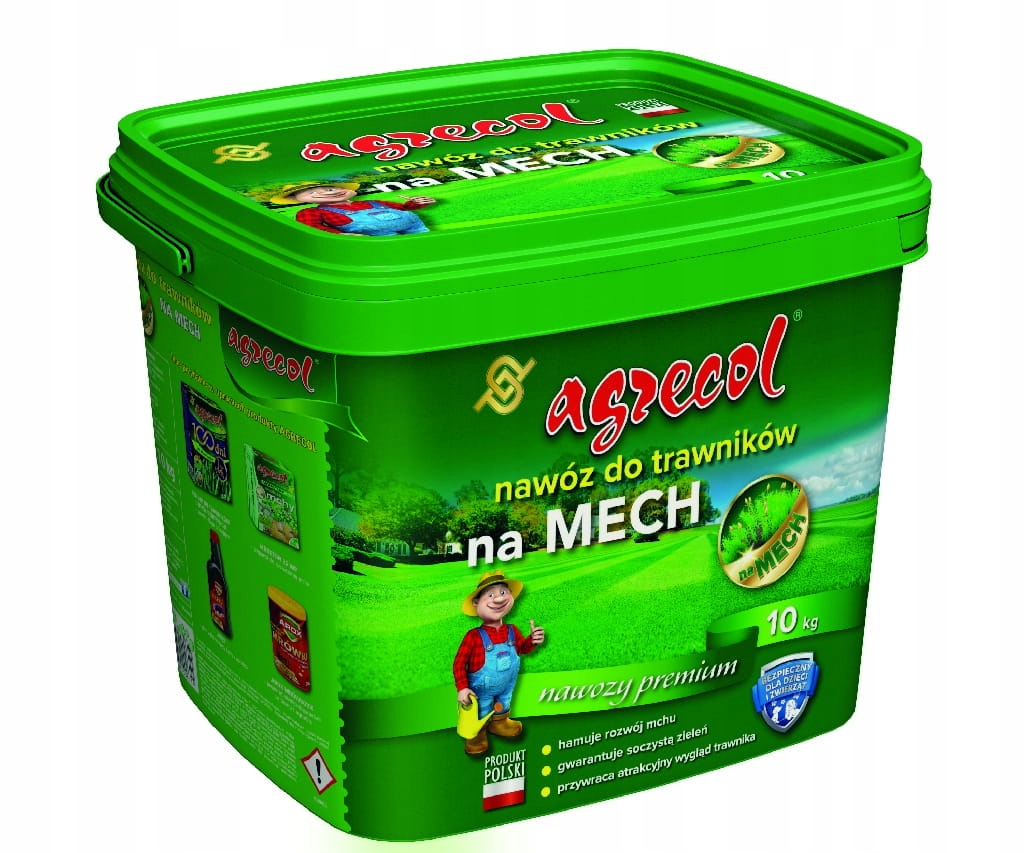 Na mech hnojivo pro trávníky 10 kg Agrecol Antimech