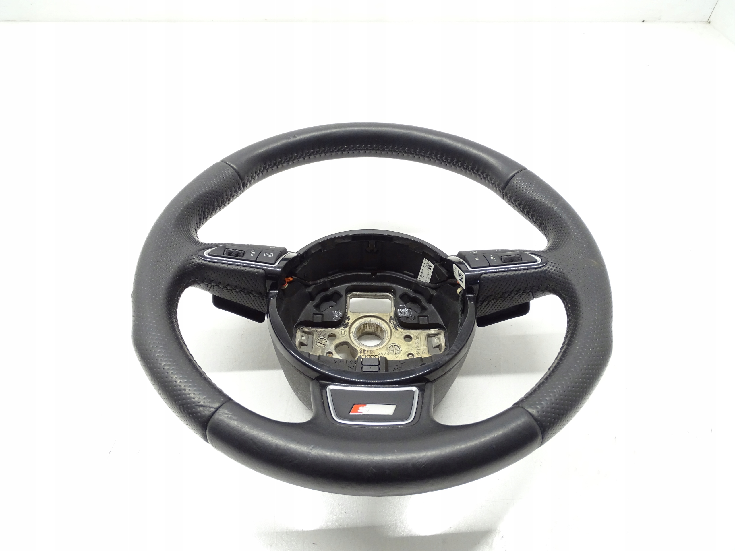 steering wheel, leather MULTIFUNKCJA with shifting SLINE AUDI Q3 8U 8U0419091S
