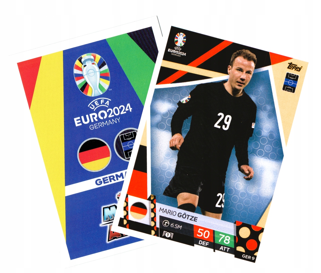 Topps Match Attax Euro 2024 Team Mate GER9 Mario Gotze Niemcy