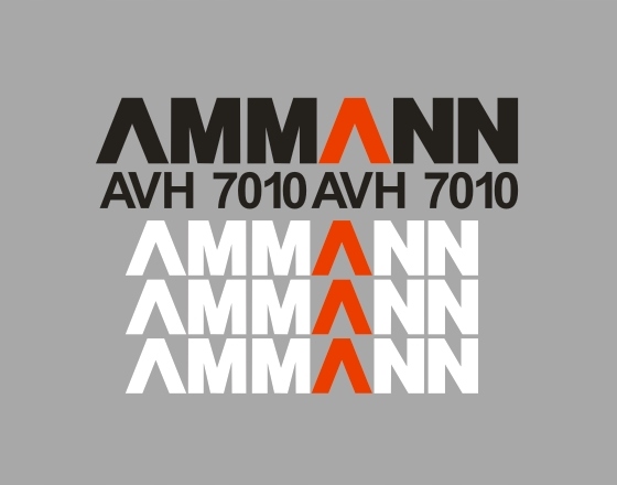 Samolepky Ammann Avh 7010