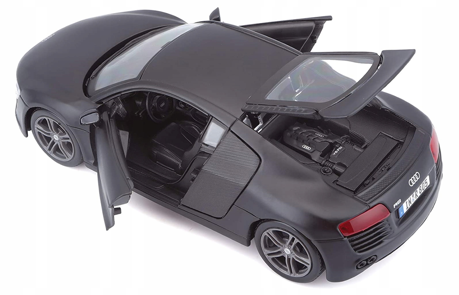 Model MAISTO Audi R8 1/24 31281 Matte Black OUTLET Kod producenta 31281