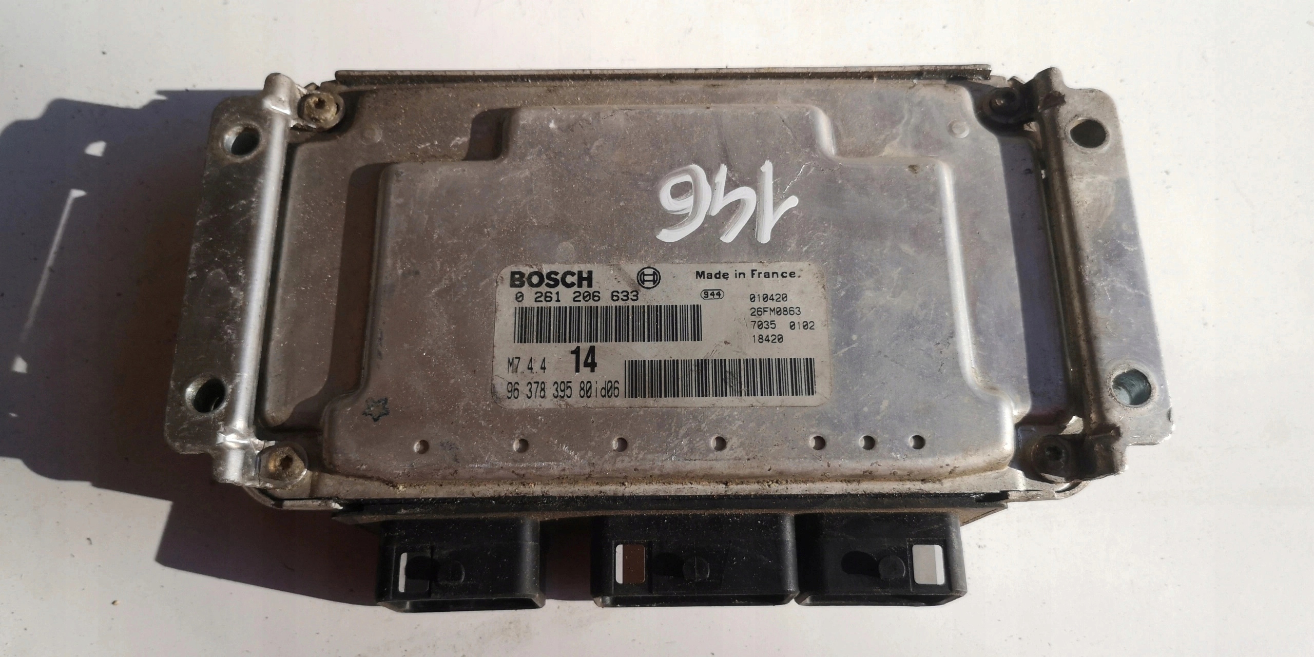 computer ECU CITROEN XSARA PICASSO 0261206633 ORYG