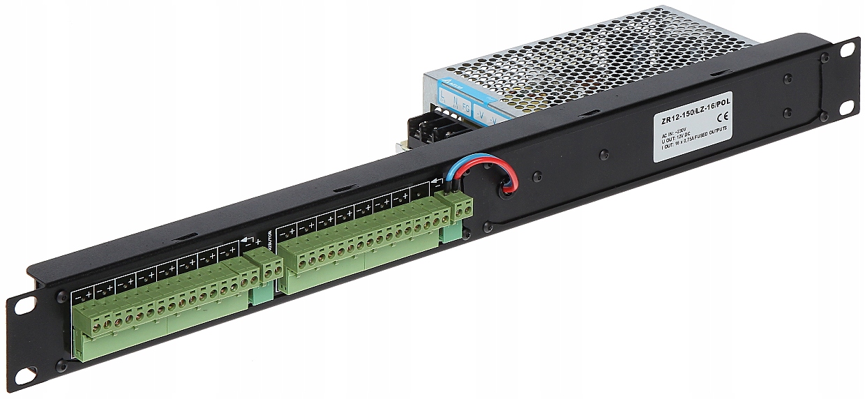 

Zasilacz rack ZR12-150/LZ-16/POL 12V DC 12.5A Abcv