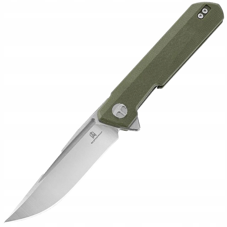 Nůž Bestechman Dundee Stonewash Olive