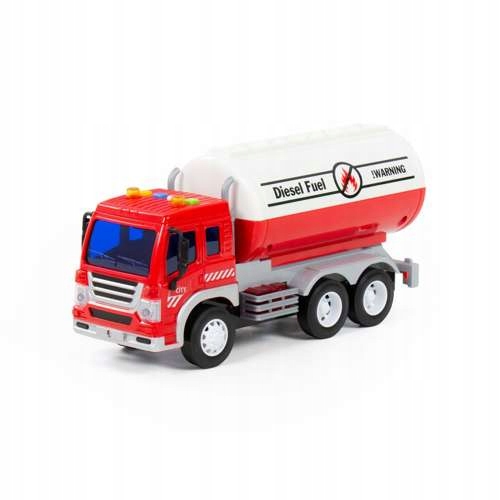 CYSTERNA CIĘŻARÓWKA ŚWIATŁO DŹWIĘK POLESIE 86372 Rodzaj pojazdu ciężarówka