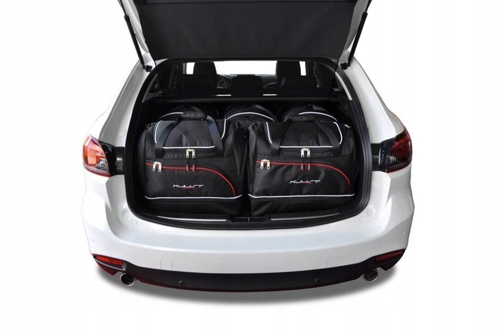 J&j Automotive Sada 5ks cestovných tašiek Sport pre Mazda 6 Kombi 2012+