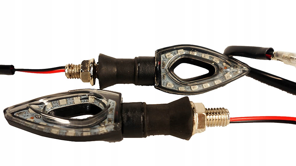 KIERUNKOWSKAZY UNIWERSALNE STRZAŁKA LED MOTOCYKL SKUTER ATV HOMOLOGACJA