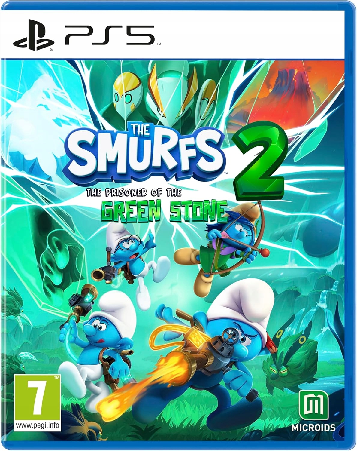 Smerfy 2 Więzień Zielonego Kamienia Po Polsku PS5 Płyta Gra Playstation 5