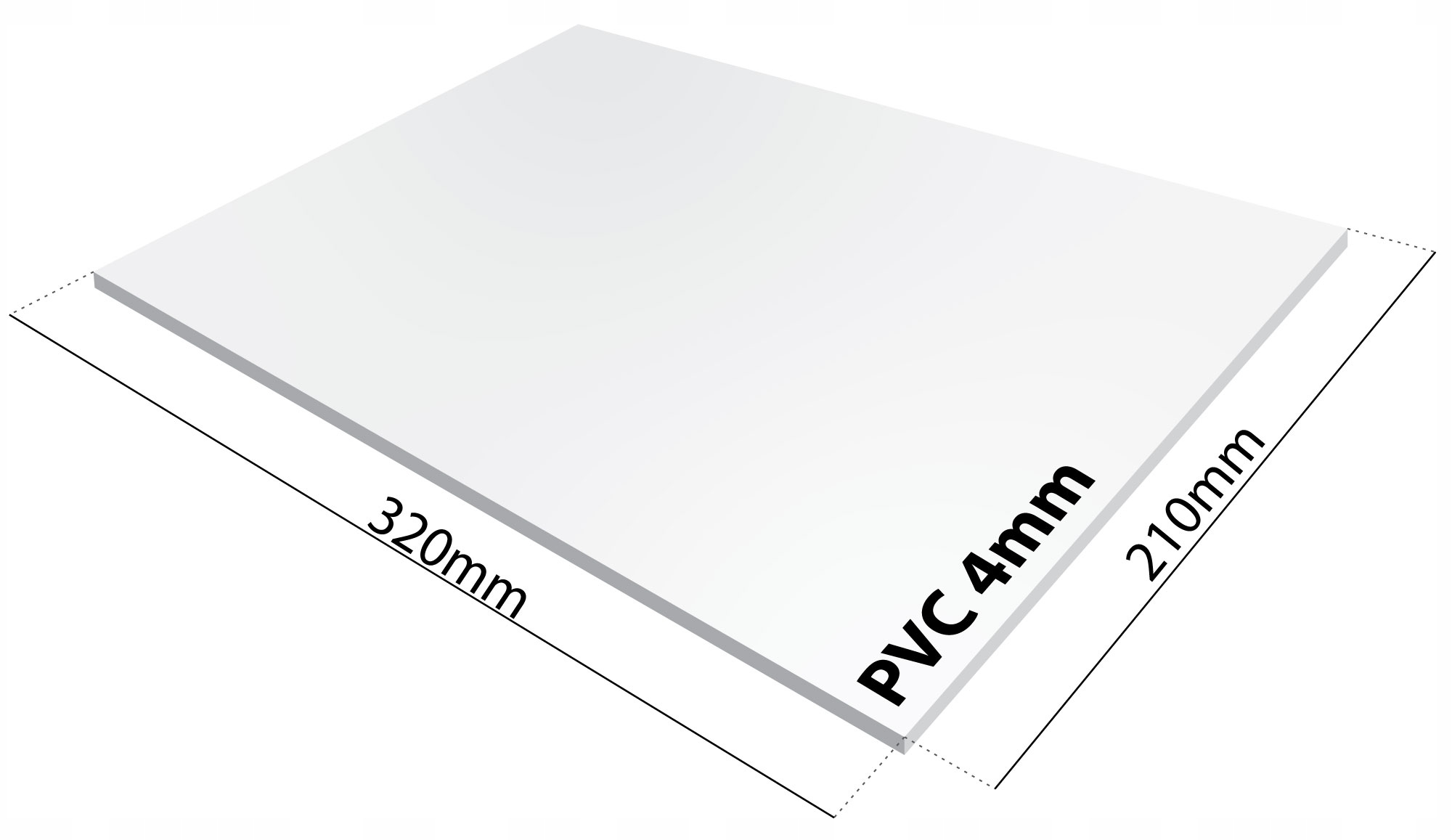 TABLICZKA PVC 4mm 32x21 PARKING TYLKO DLA KLIENTÓW Marka bez marki