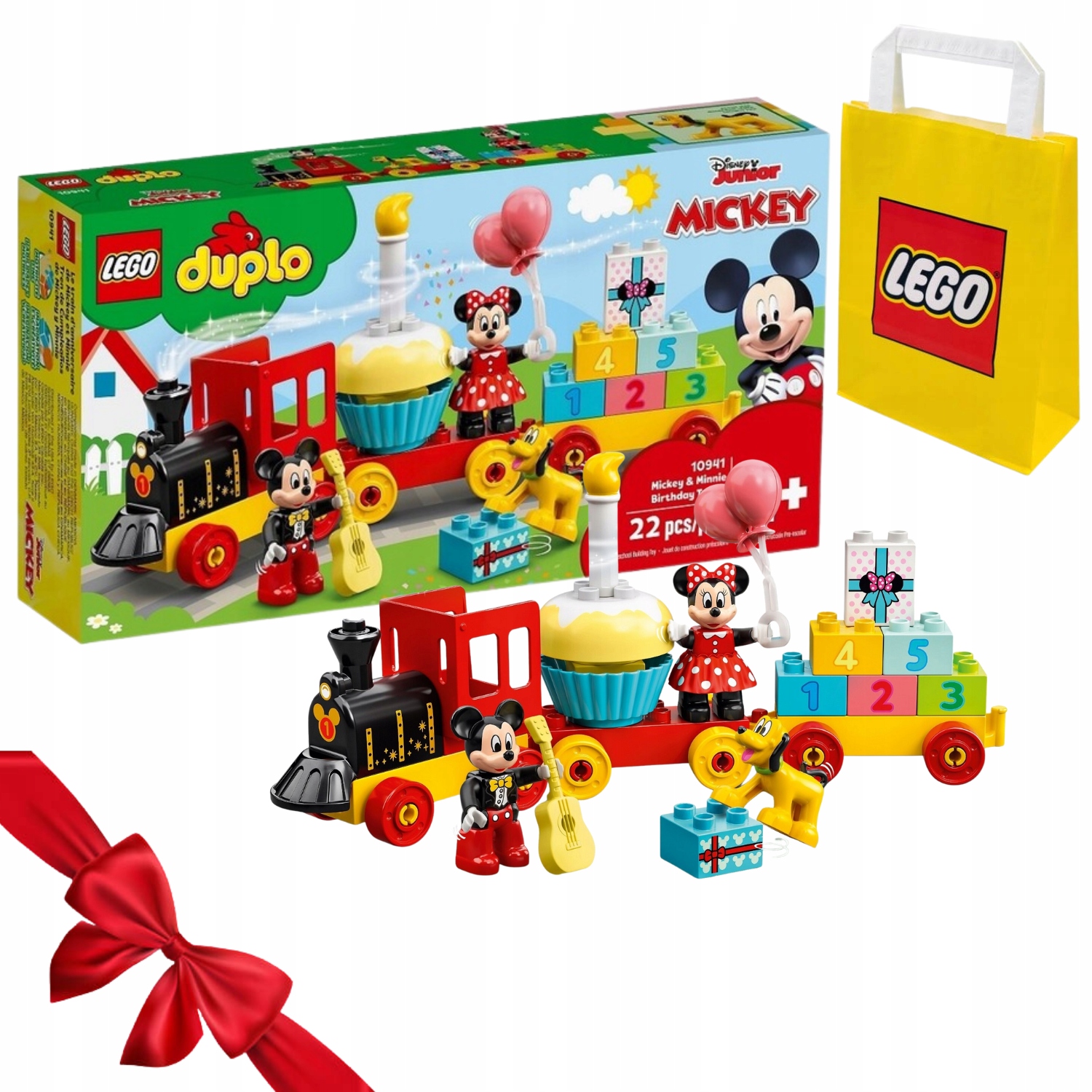 Zestaw Lego Duplo Disney Urodzinowy Pociąg Myszek Miki I Minnie 10941 Top