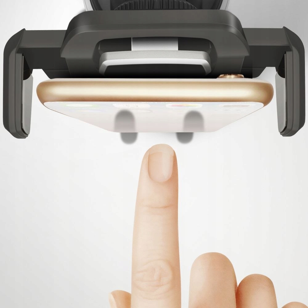 Uchwyt Samochodowy Dash & Windshield Czarny Kolor czarny