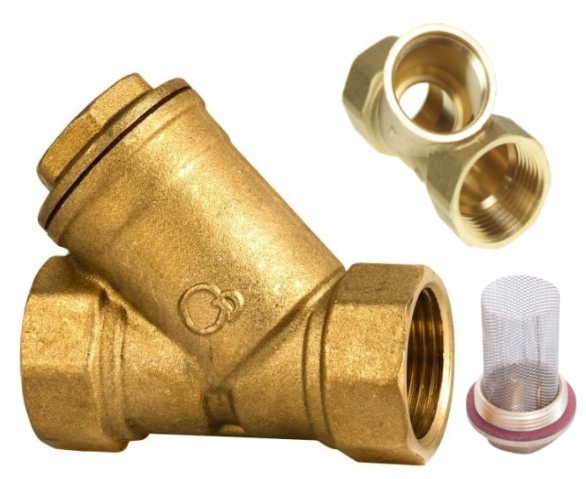 Šikmý Ventil, Filtr Na Vodu S Osadníkem, 2 Palce