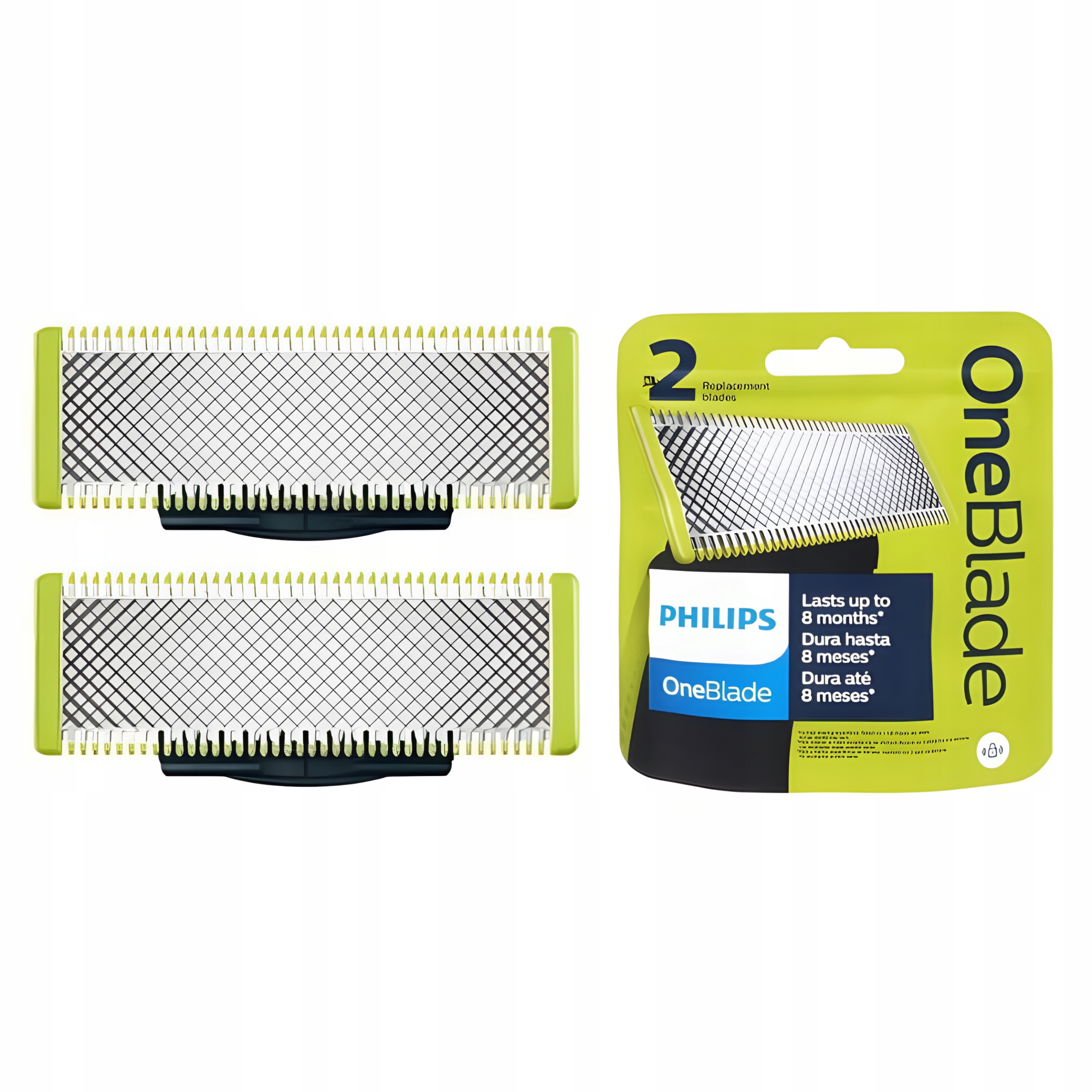 Wymienne Ostrza Philips OneBlade QP220/51 2 Sztuki