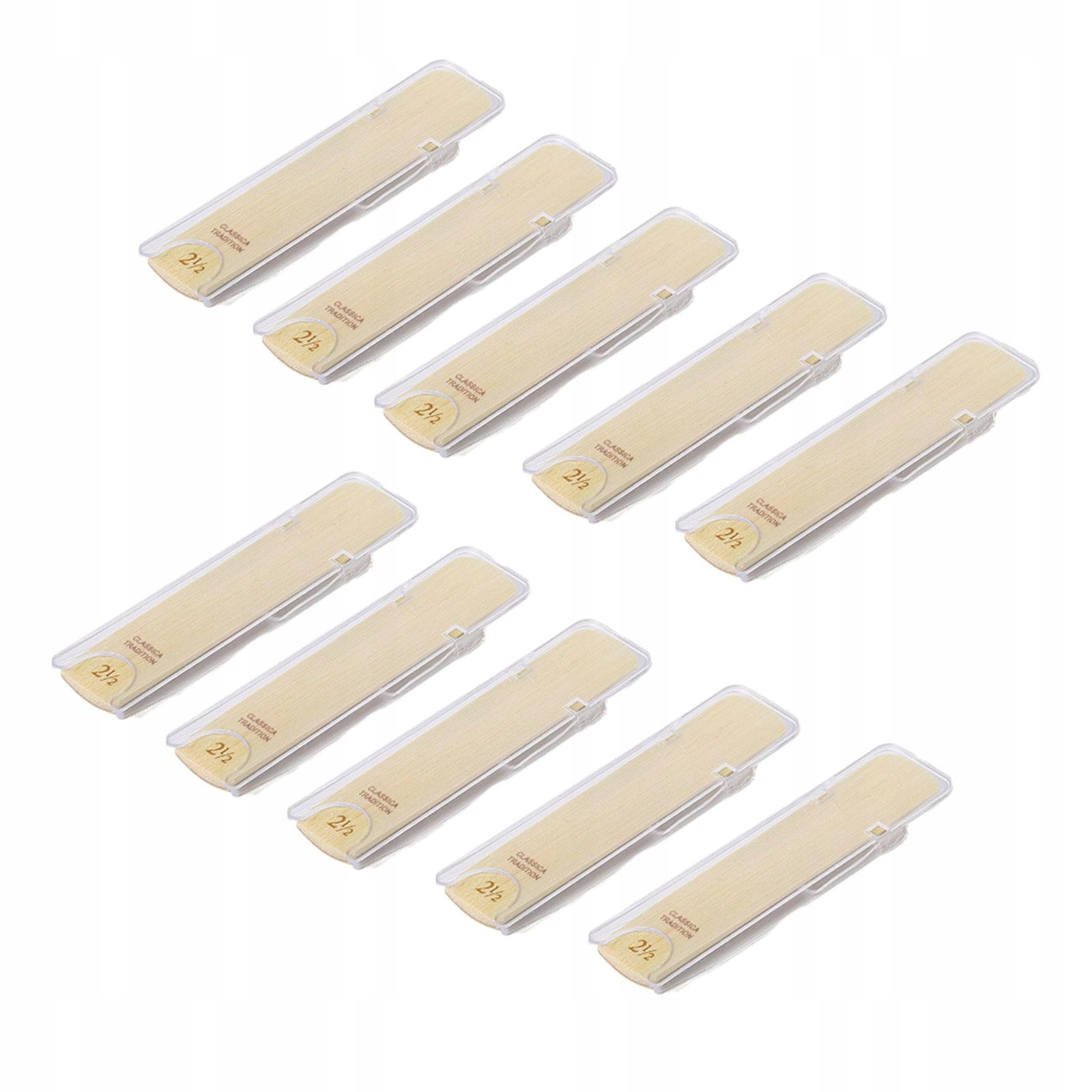 10 stroików do saksofonu altowego z indywidualnym etui Accs Części zamienne o wytrzymałości 2,5