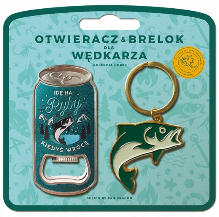 

Zestaw Brelok+otwieracz Wędkarz Dzień Chłopaka