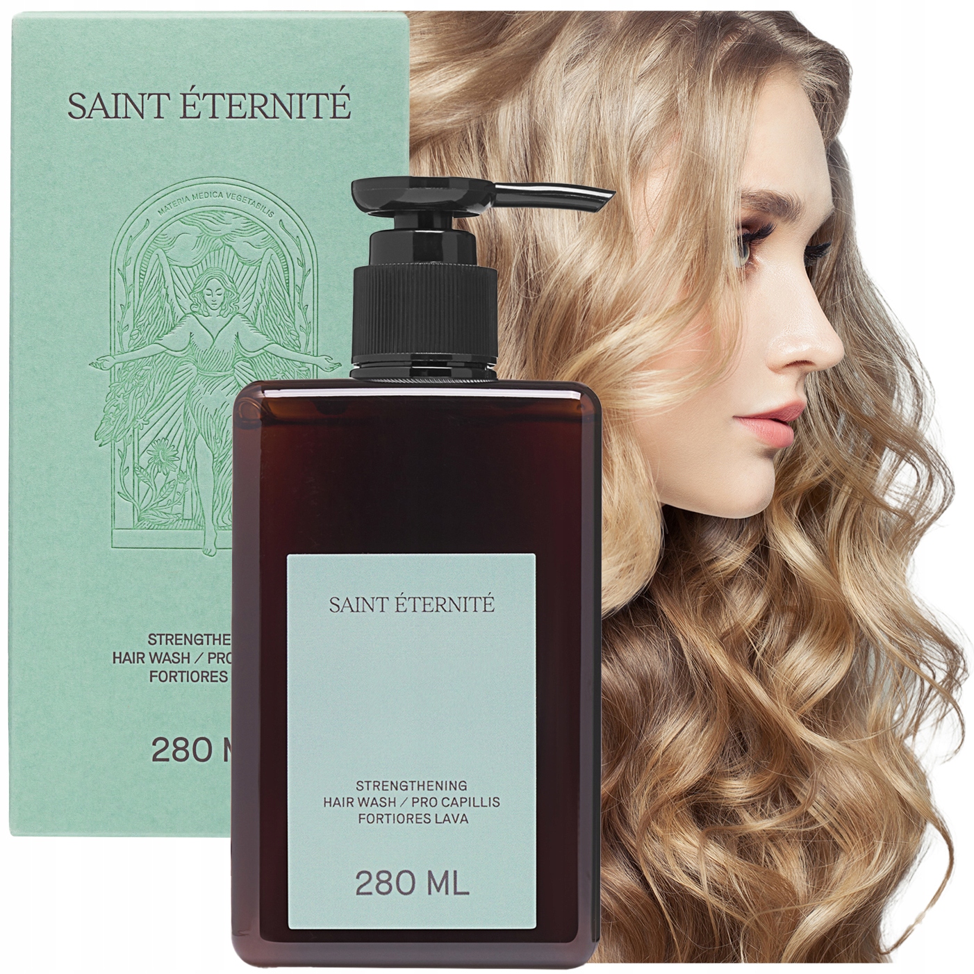 Šampon na slabé vlasy Posilující vypadávání Lišejník 280 ml Saint Éternité