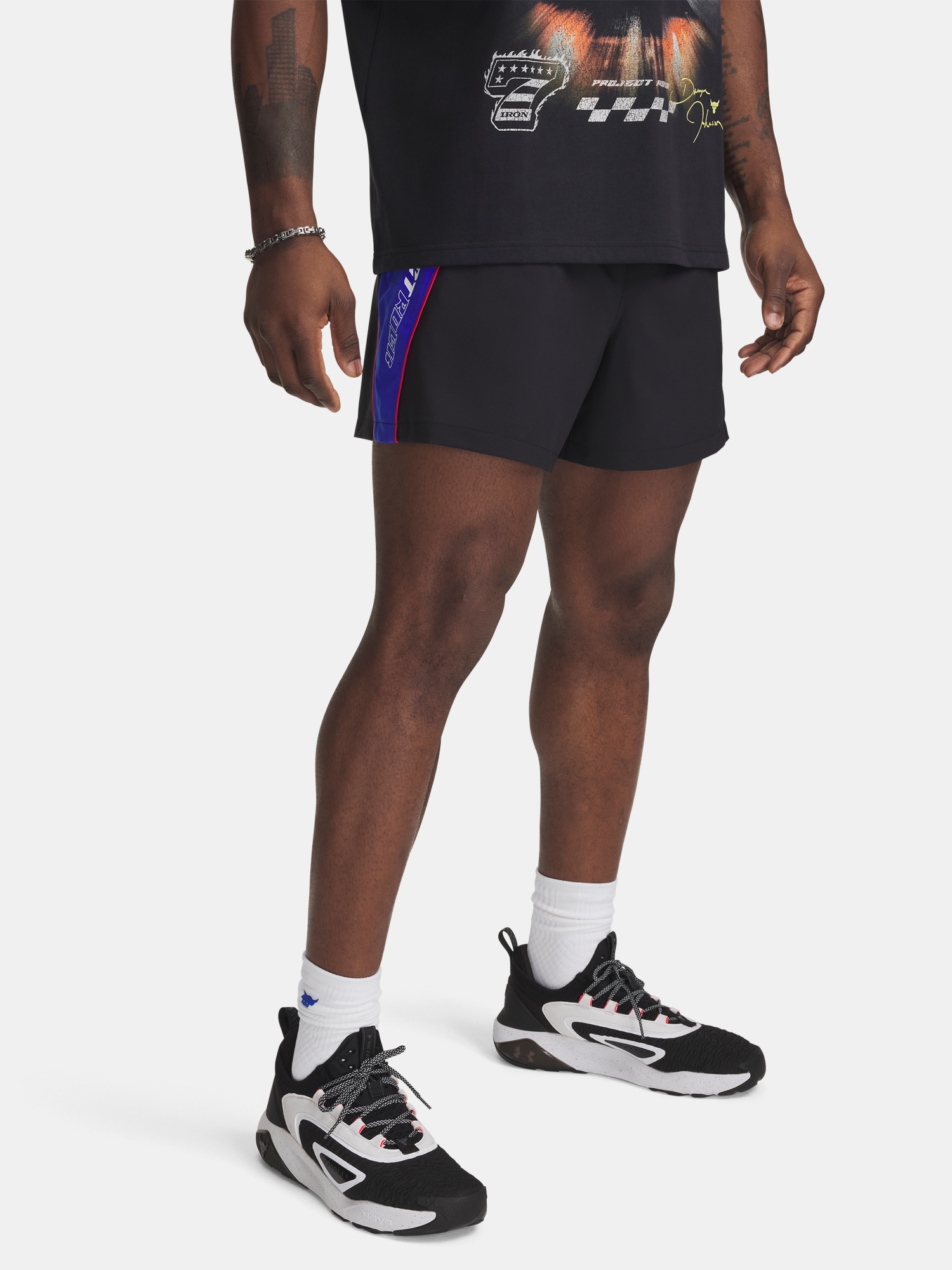 Pánské kraťasy Under Armour Pjt Rck Colorblock Wvn Short