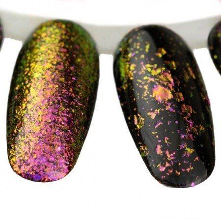 slay efekt MARMUREK KAMELEON 08 POISON płatki ALU