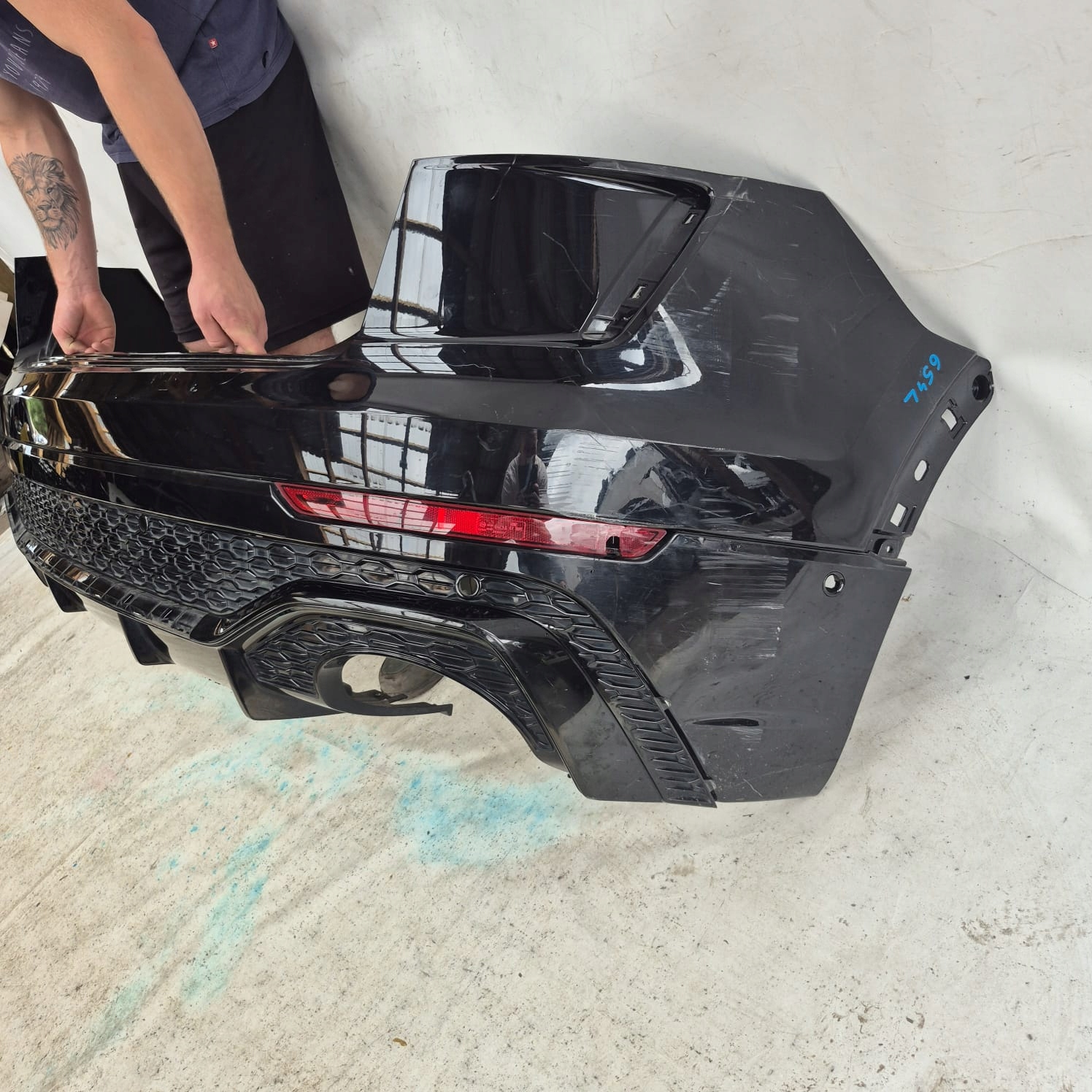 AUDI RS Q8 18-24 bumper rear part rear PDC