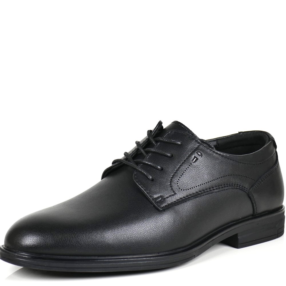 Společenské Boty Z Elegantní Kůže, Pohodlné, Měkké, Šněrovací, J6