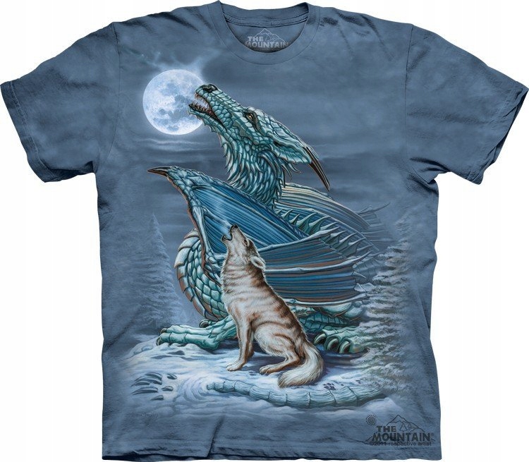 Tričko Dragon Wolf The Mountain 2XL