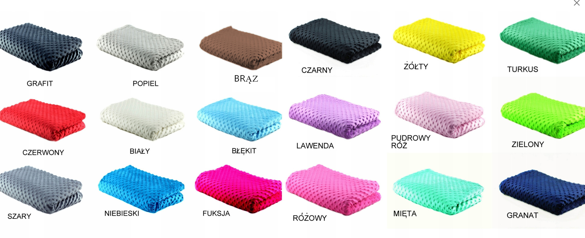 PODUSZKA płaska MINKY do wózka gondoli kołyski dla niemowlaka DUŻO WZORÓW Kod producenta podusia do wózka