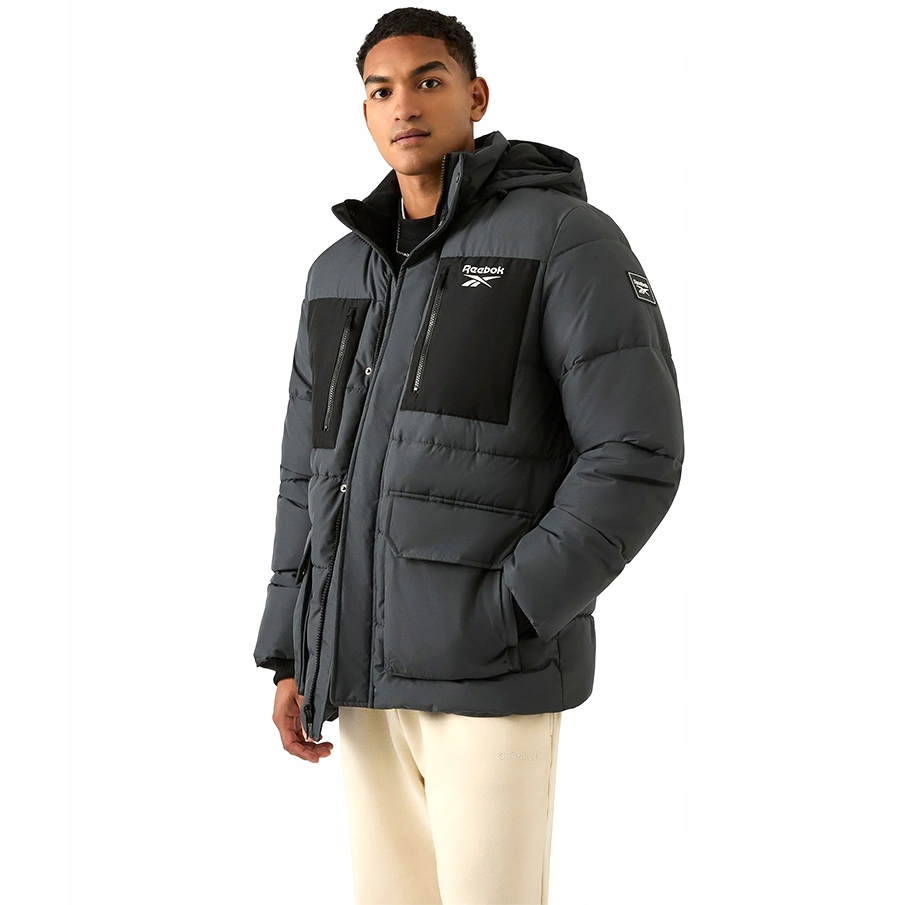 Bunda Reebok Parka Puffer Men Winter coat RBO15770 vel. M