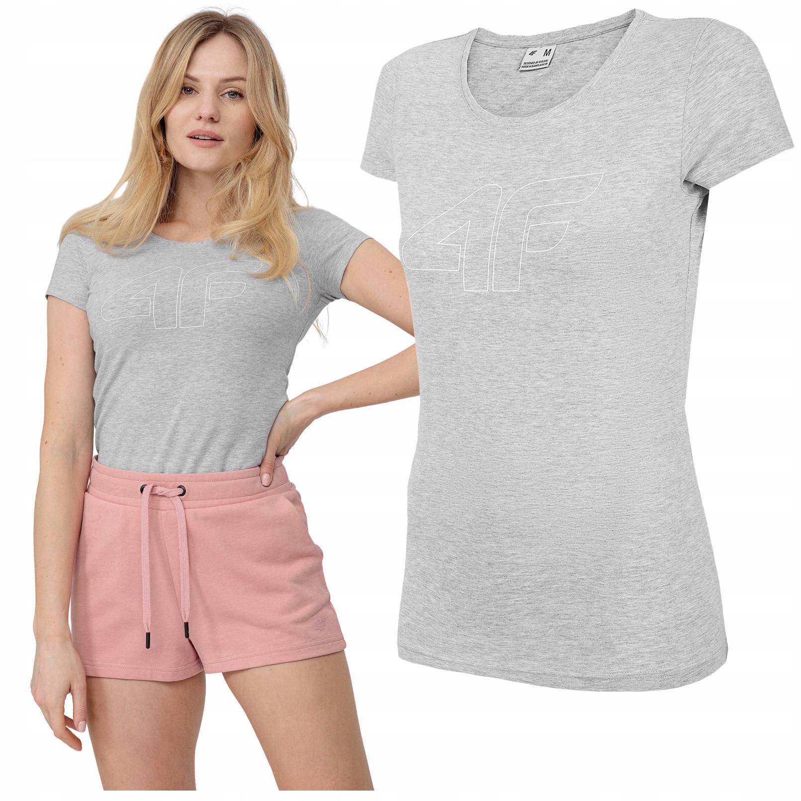 

Koszulka damska 4F T-shirt Bawełna TSD353 M