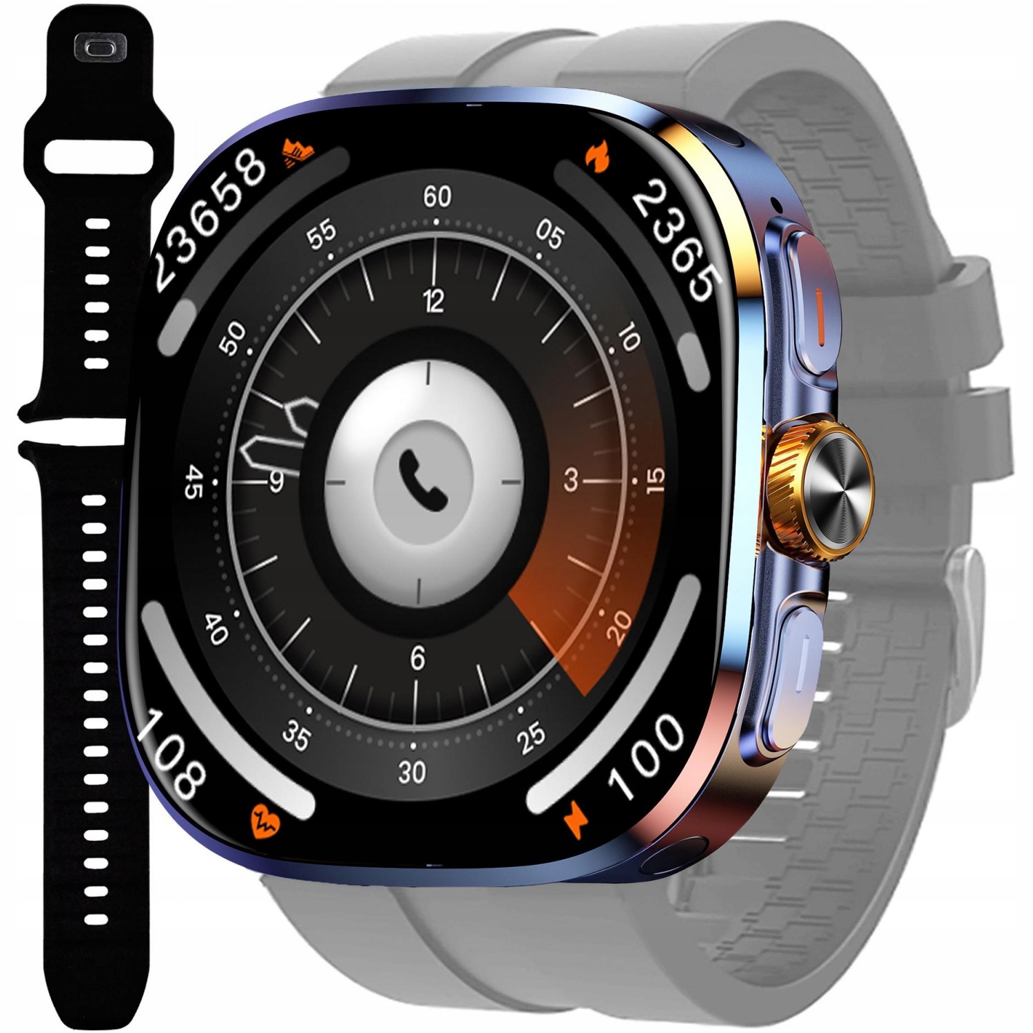 Chytré Hodinky Enter AiWatch Ultra Amoled Fotoaparát Rozhovory Zdraví Aplikace