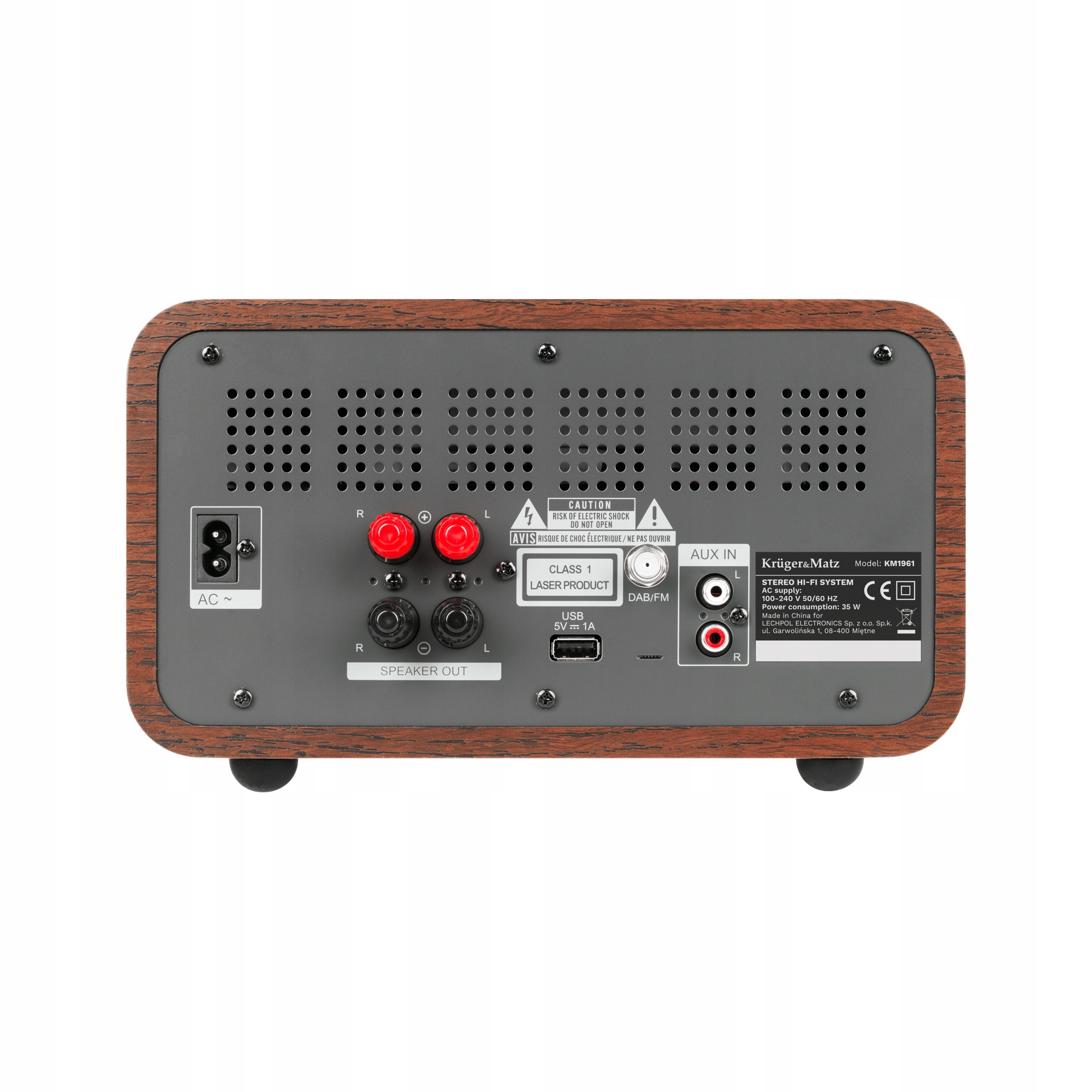 WIEŻA LAMPOWA KRUGER MATZ CD FM BT USB NFC DAB+ Marka Kruger&matz