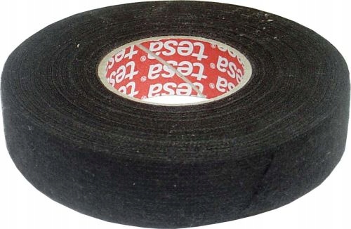 TAŚMA IZOLACYJNA TEKSTYLNA 25M/15mm TESA (czarna) Marka Tesa