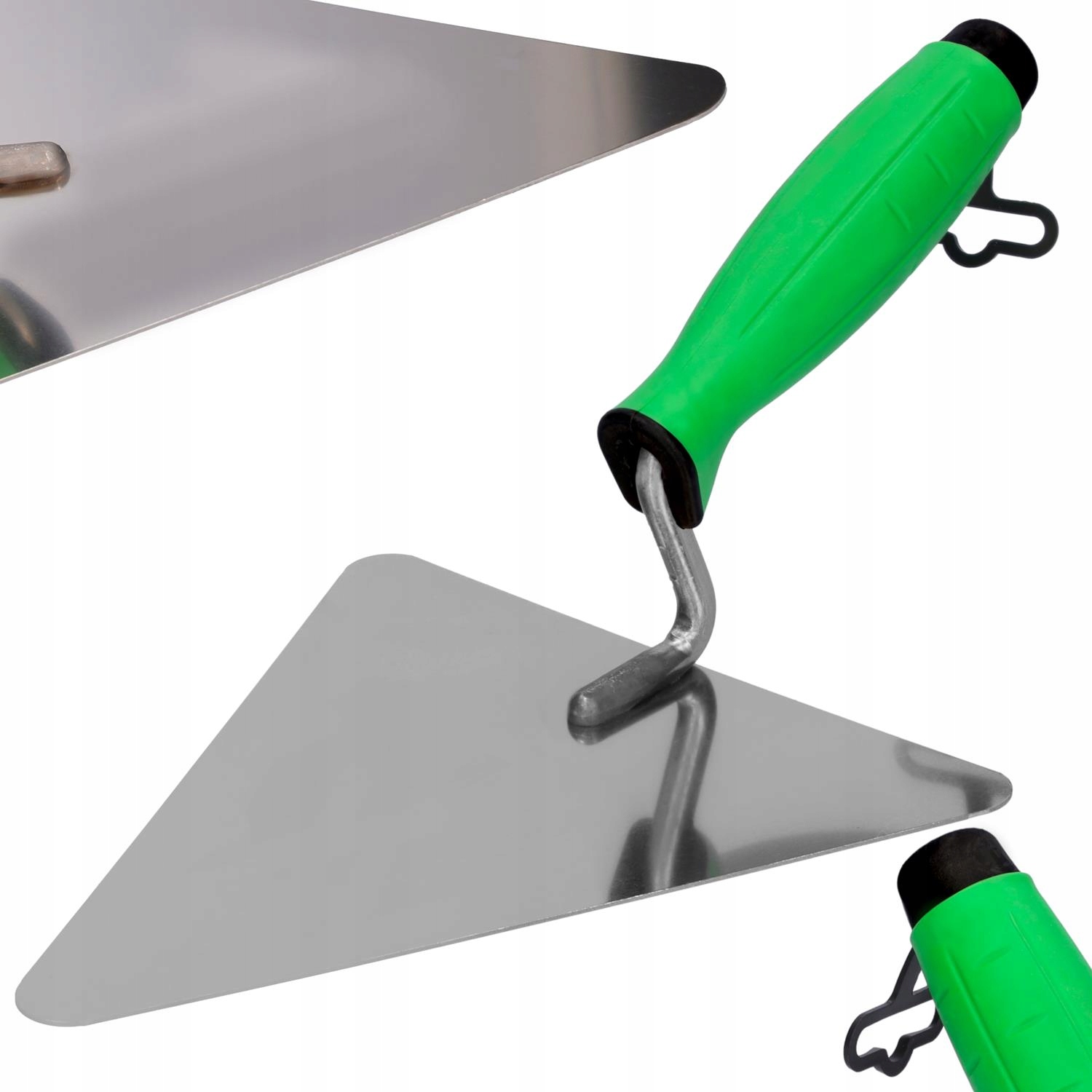 

Kielnia Murarska Nierdzewna 180 mm Uchwyt Gumowy