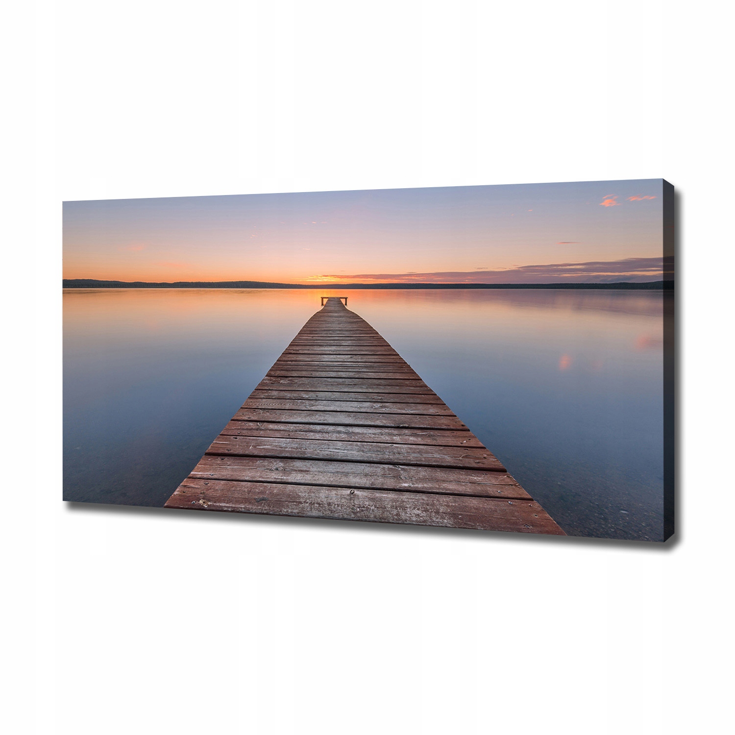 

Foto obraz na płótnie Drewniane molo 120x60 cm
