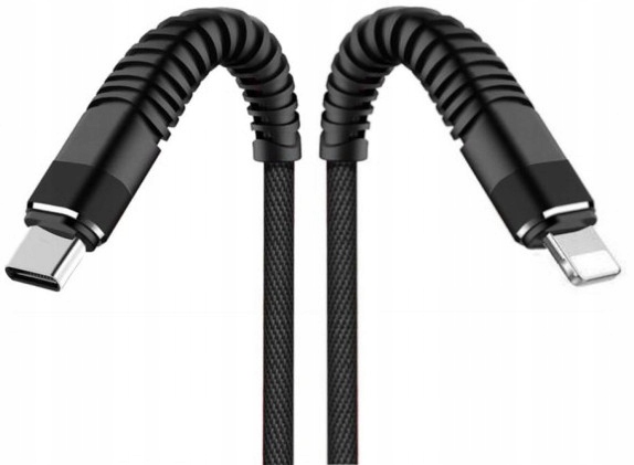 

Kabel Usb Pd Typ C Lightning do iPhone Nylon 1m