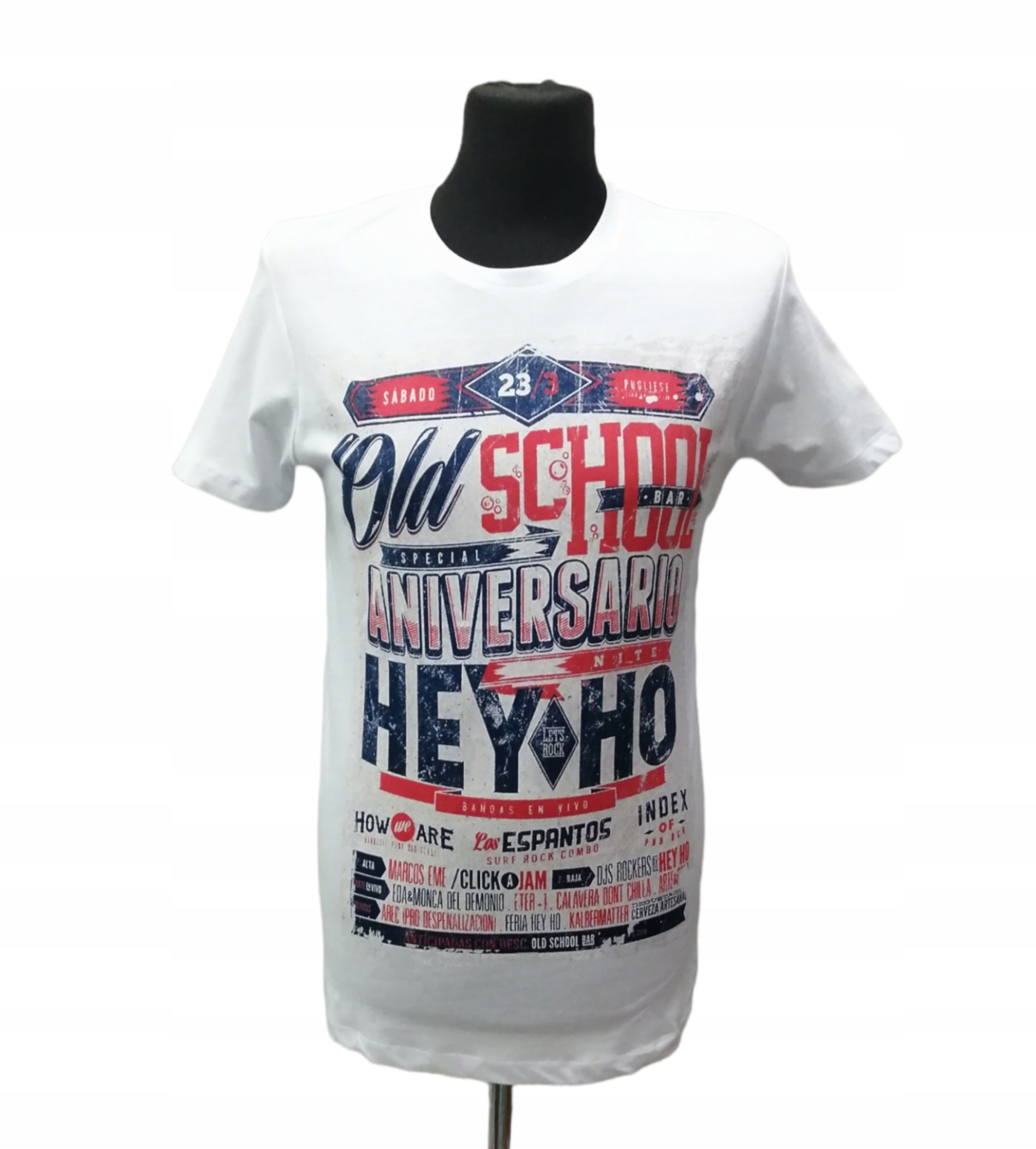 

T-shirt Męski Biały Z Nadrukiem Cakko - M
