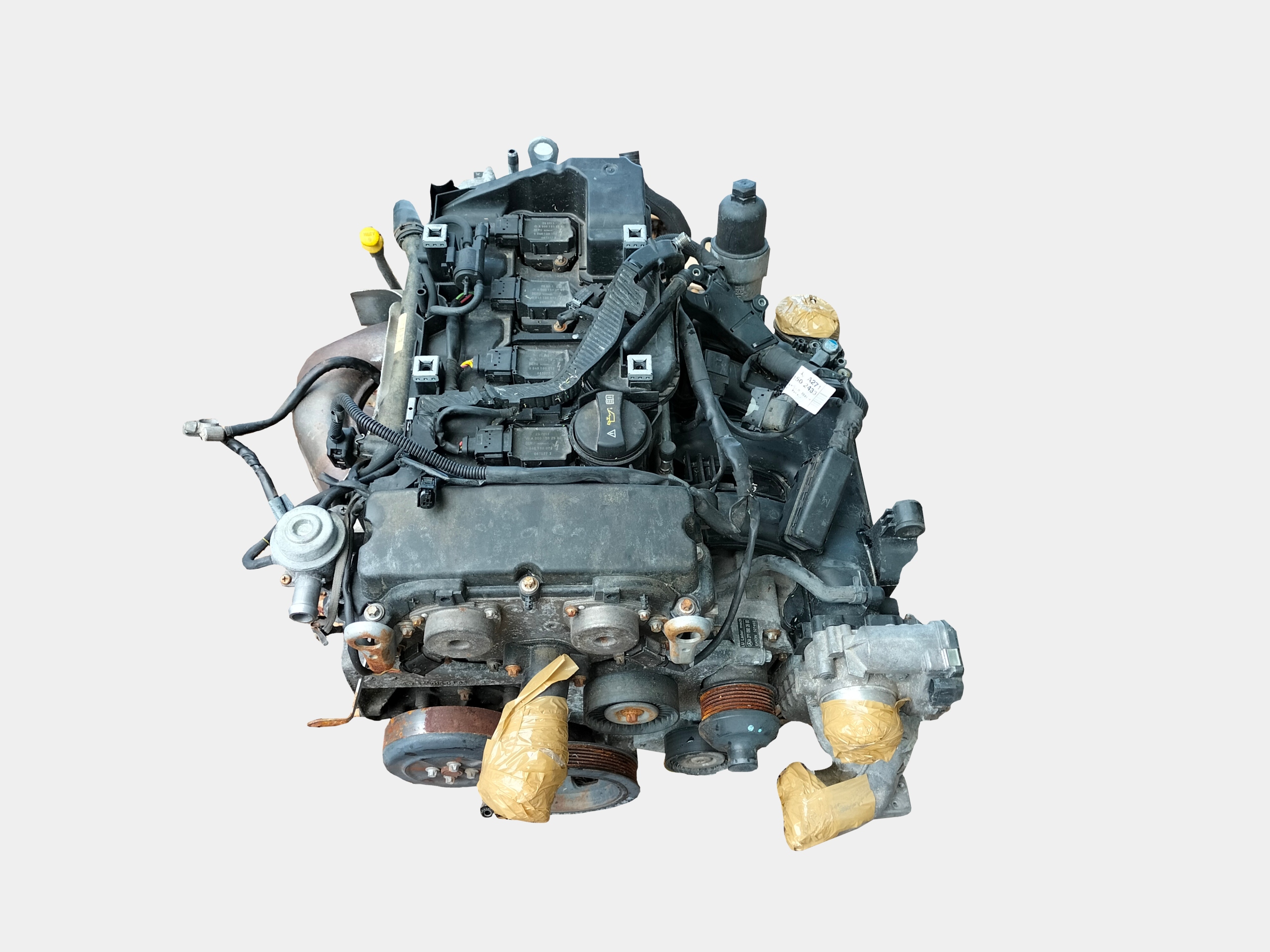 engine MERCEDES CLC C203 08- 1.8B compressor; 105KW