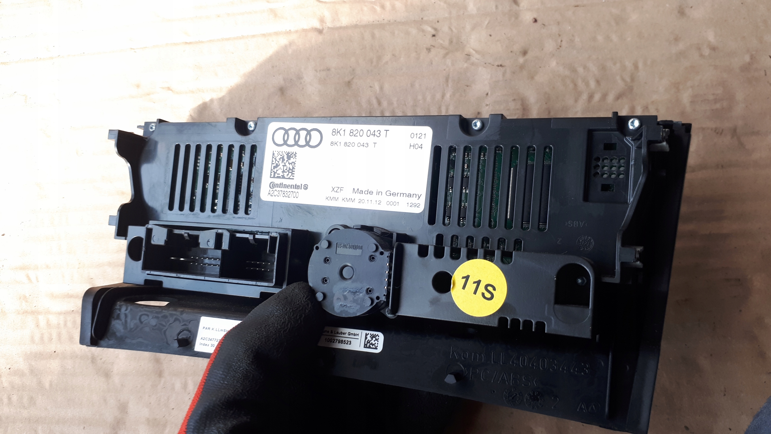 S4 B8 LIFT A4 PANEL klími klimatizaci 8K1820043T