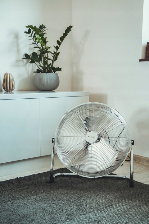 DUŻY WENTYLATOR CYRKULATOR PODŁOGOWY DOMOWY PRZEMYSŁOWY WIATRAK SUPER MOCNY Model 44-065#