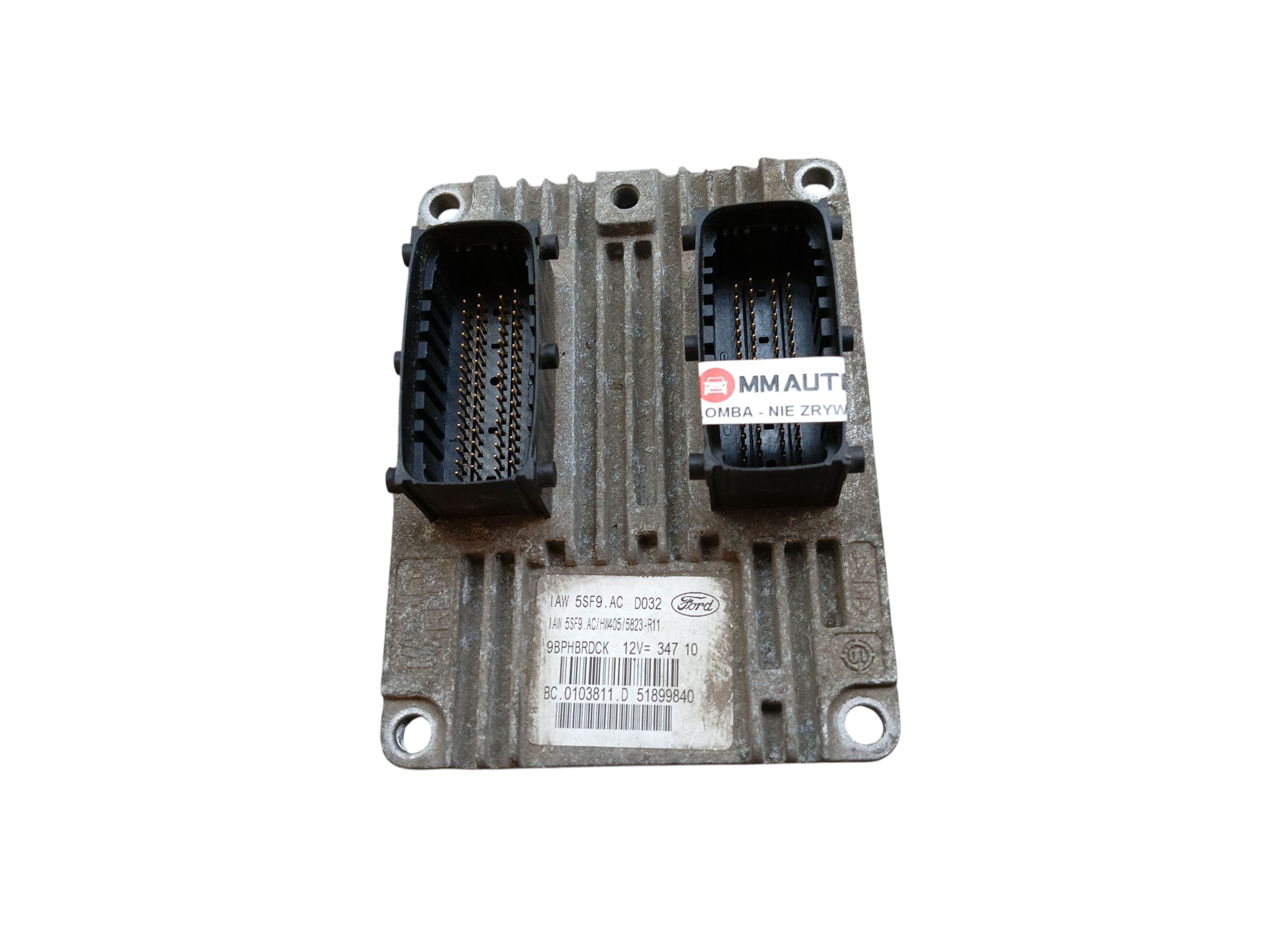computer STEROWIK Motore FORD KA MK2 1.2 69 KM 51899840