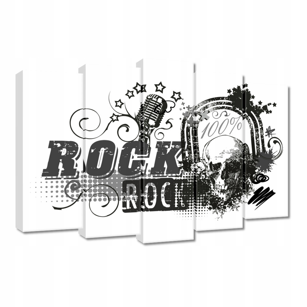 

Obrazy 70x50 Rock muzyka rockowa