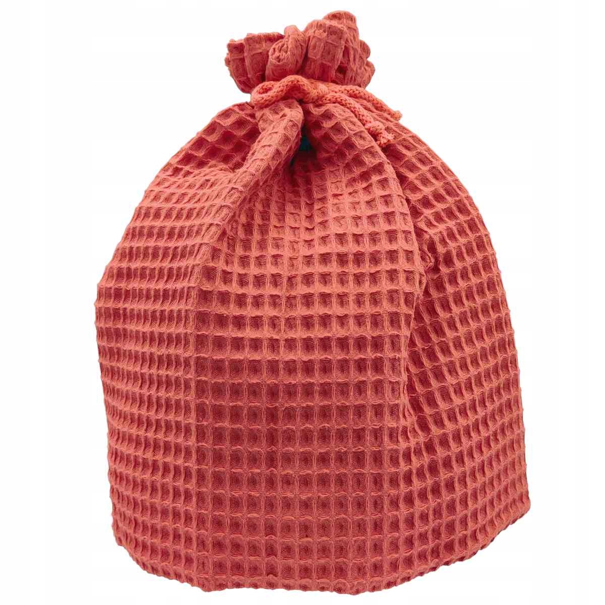 CZAPKA DO SAUNY OCHRONNA CAPELLO KAPELUSZ DO SAUNY WAFEL CEGLASTY PORJUN