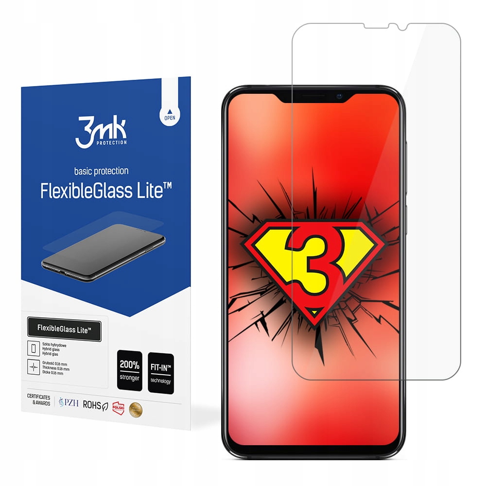 

Szkło hybrydowe do Meizu X8 3mk FlexibleGlass Lite