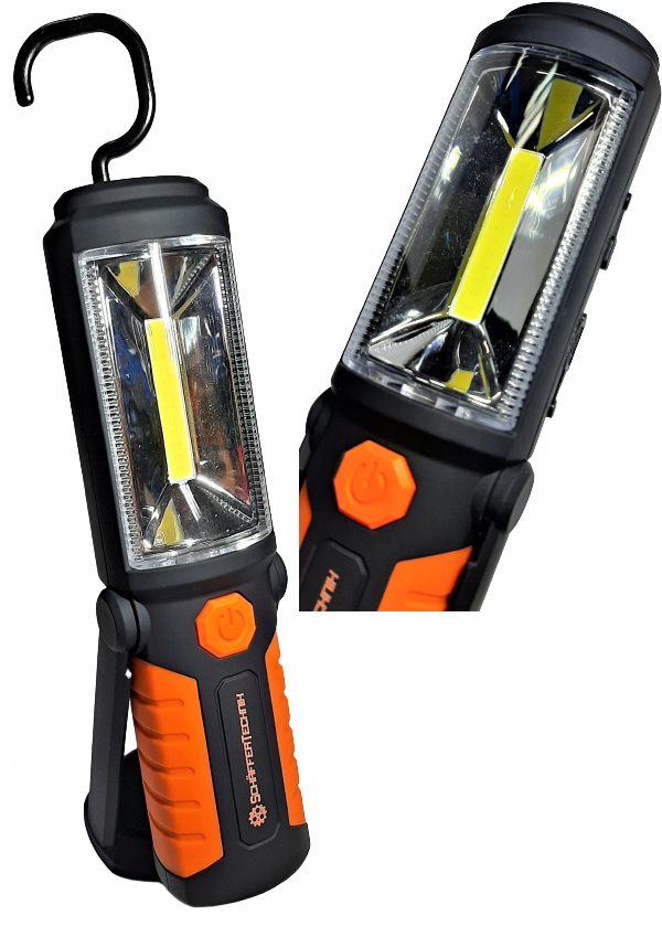 

Latarka lampa warsztatowa 300lm magnes HCJF701AL