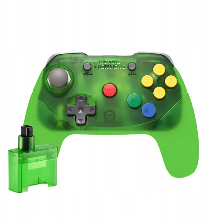 Bezdrátový ovladač Pad pro Nintendo 64 Retro Fighters Brawler64 2.4G