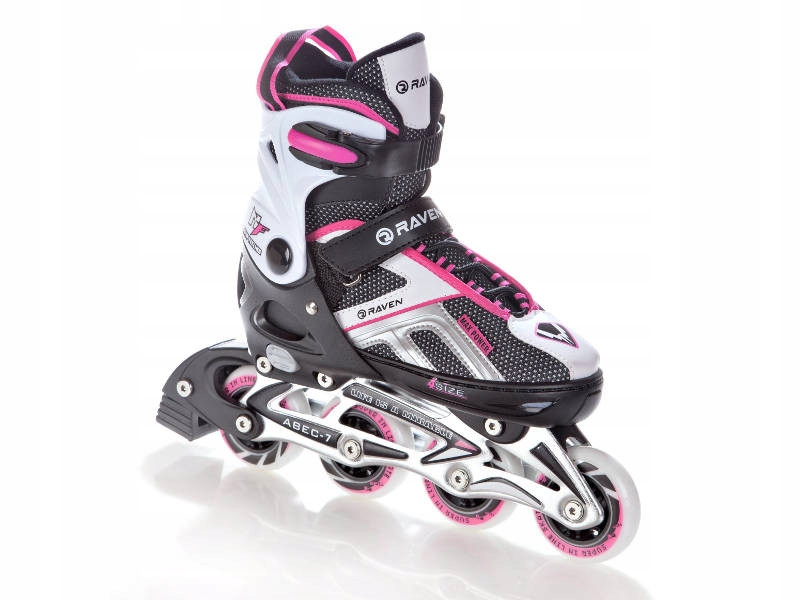 Rolki Regulowane RAVEN Pulse Black/Pink