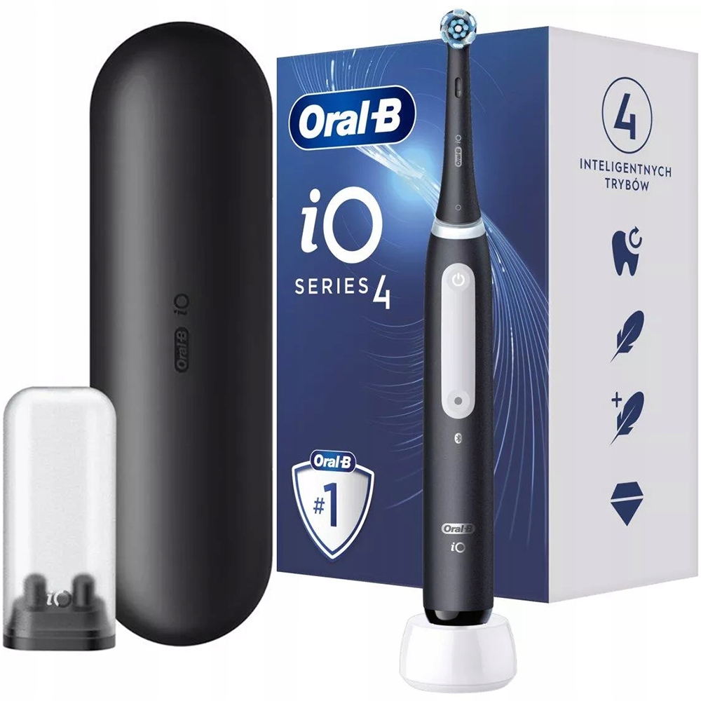 Szczoteczka Magnetyczna Do Zębów Oral-b Io Series 4 Matt Black Z Etui