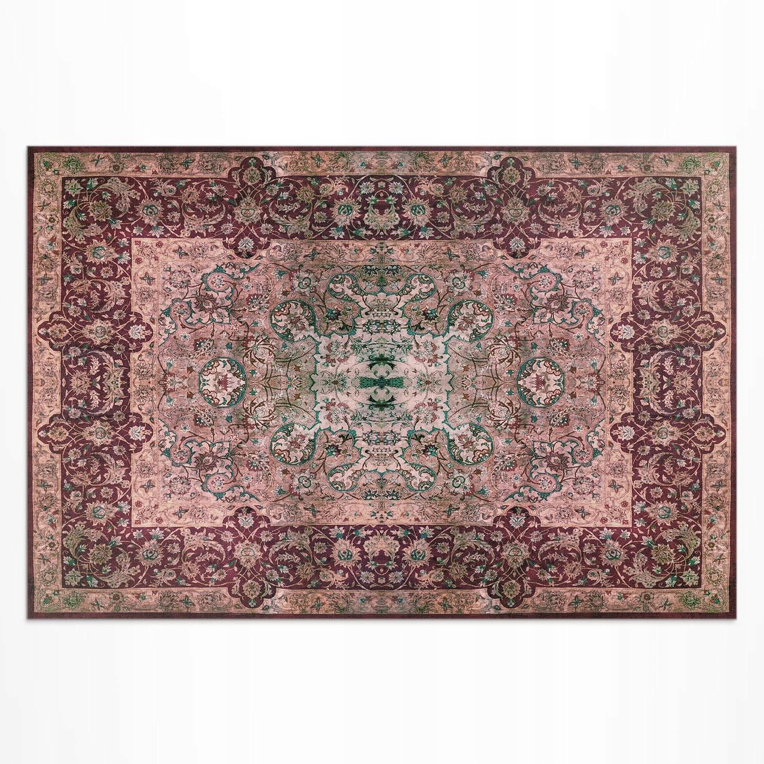 Pvc Koberec na terasu Rozmer: 210 x 140 cm Antický tradičný ornamentálny vzor