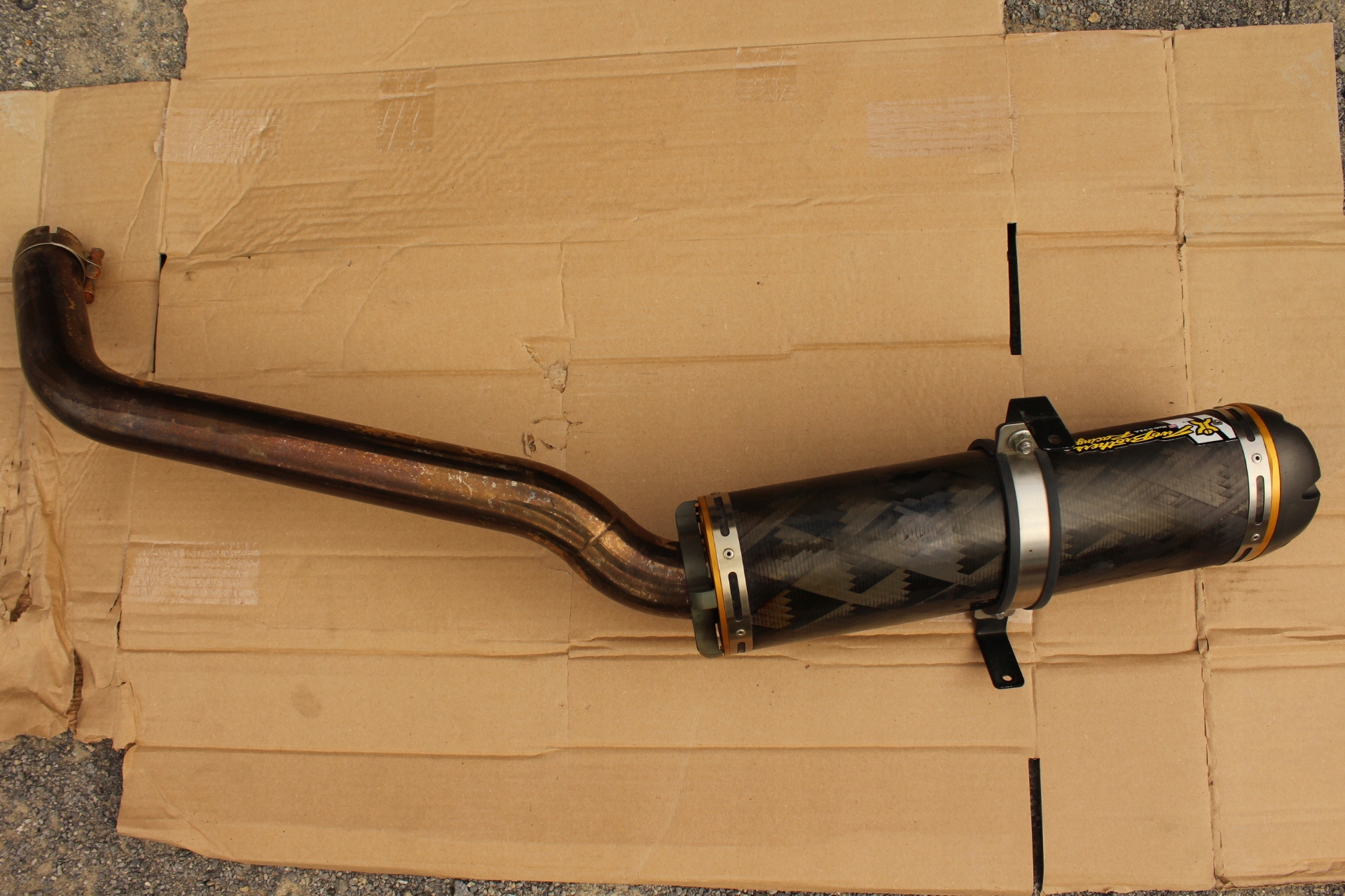 PC40.WWWYYYYYYYYD - CBR 600RR PC40 07-12 ГЛУШНИК ВИХЛОПНИХ ГАЗІВ TWO BTOTHERS